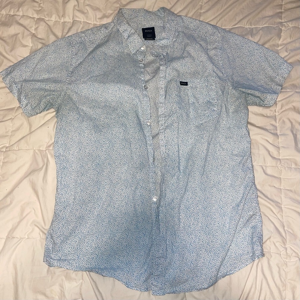 RVCA Short Sleeve Button Up